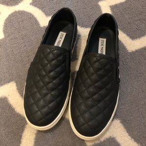 Steve Madden Quilted Slip On Sneakers
